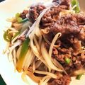 クック☆やーっ！'s cooksnap of when they made 牛肉ともやしのオイスターソース炒め.