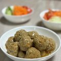 ☆あいちゃん's cooksnap of when they made カリっでふんわり★照り焼きミートボール.
