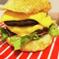 黒ひつじ亭's cooksnap of when they made ハンバーガーマヨソース.