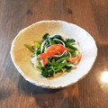 クックL8U9HI☆'s cooksnap of when they made ほうれん草とカニカマのナムル.