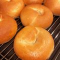 いぬわんわんわん's cooksnap of when they made 米粉活用　パリふわ食べやすいベーグル.