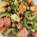 ☆あじしおたろう☆'s cooksnap of when they made 苦くない♪ゴーヤチャンプルー.