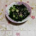 くネコまろす's cooksnap of when they made *オクラとわかめの和え物*.