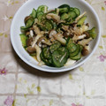 くネコまろす's cooksnap of when they made きゅうりとしめじのごま和え♪.