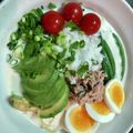 じゃそん's cooksnap of when they made アボカドとツナの冷やし中華.