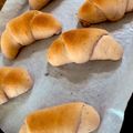ミラクルまこちぃ's cooksnap of when they made いちごロールパン.