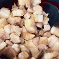 haruao☆'s cooksnap of when they made 豚バラ ブロック にんにく醤油 常備菜.