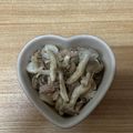かおり♡♡♡'s cooksnap of when they made レンジ2分！無限しめじ（ツナ麺つゆごま油.