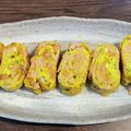 見習い主婦ゆん's cooksnap of when they made お弁当✿魚肉ソーセージと青海苔の卵焼き♡.