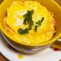 mu9キュン子's cooksnap of when they made レンジで簡単！マグカップオムライス.