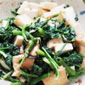 みぽぴぽ's cooksnap of when they made ほうれん草と厚揚げのピリ辛胡麻和え.
