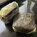 すえごん's cooksnap of when they made 牛乳パックDE☆おにぎらず☆.