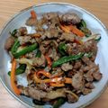みぃくんのママ's cooksnap of when they made 簡単！ひき肉のスタミナ丼（人参ニラなど）.