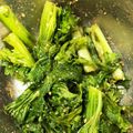☆ayami☆26's cooksnap of when they made 簡単！昆布茶でわさび菜のお浸し.