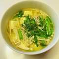azbjbn's cooksnap of when they made 簡単！豆腐とえのきの中華スープ.