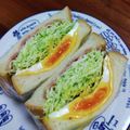 YCHキッチン's cooksnap of when they made 沼サン風☆キャベツたっぷりサンドイッチ.