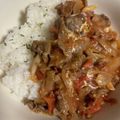 かんじきんぐ's cooksnap of when they made 完熟トマトのハヤシライス.