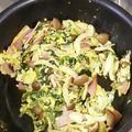クックJIIBDK☆'s cooksnap of when they made ほうれん草とハムの卵とじ.