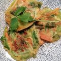 プルンバゴ's cooksnap of when they made 大量消費に！三つ葉のチヂミ モチモチ！.