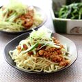 runa10's cooksnap of when they made ちょっとのお肉でじゃじゃ麺.