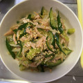 Reo14☆'s cooksnap of when they made きゅうりともやしの中華サラダ。簡単☆.