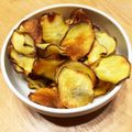 ミニじゃじゃ's cooksnap of when they made 揚げないさつまいもチップス.