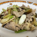 半熟王子's cooksnap of when they made 簡単おかずのもう一品・豚肉野菜の和風炒め.