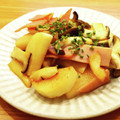 かなりんココりん's cooksnap of when they made 長芋とベーコンとエリンギのバター醤油炒め.