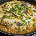 おやまめさん's cooksnap of when they made 悪魔的☆茄子と挽肉のカレーチーズ焼き.