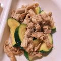 ポニーリボン's cooksnap of when they made 豚肉とズッキーニのピリ辛味噌マヨ炒め.