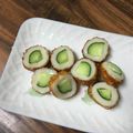 Ruriluru's cooksnap of when they made ちくわきゅうり　隙間のない入れ方　その①.