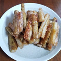 ペキのリリー's cooksnap of when they made いつかあなたと♡米粉deごぼうの唐揚げ.