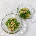 みぽぽ37's cooksnap of when they made きゅうりと油揚げの酢の物.