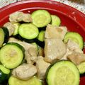 Cielmam's cooksnap of when they made 鶏むね肉とズッキーニのポン酢炒め.