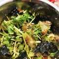 クックE662AA☆'s cooksnap of when they made 水菜と海苔の韓国風和え物.