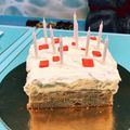 あぬり's cooksnap of when they made マインクラフト ケーキ.