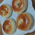 てぬきでらくしたい's cooksnap of when they made 簡単♪手捏ねベーグル.