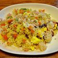 さすらい's cooksnap of when they made 玄米ごはんでパラパラ炒飯.