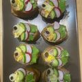 konochin's cooksnap of when they made こどもの日に～鯉のぼりいなり寿司～.