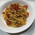 なびろめ's cooksnap of when they made プチトマト＆ツナ☆ぺペロンパスタ.