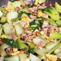 クックHNU00A☆'s cooksnap of when they made すぐ出来る♫チンゲンサイのピリ辛中華炒め.