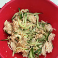 あっこりんご's cooksnap of when they made きゅうりと鳥ささみのさっぱり和え★塩麹.