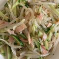 ♪ひつじ's cooksnap of when they made もやしの中華サラダ.