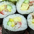 ゆけり３兄弟's cooksnap of when they made 恵方巻きにも！セブンのそっくりサラダ巻き.
