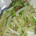 ちゃちゅ2's cooksnap of when they made 簡単♪もやしとみょうがときゅうりのナムル.