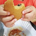 Ｌiｅ's cooksnap of when they made シンプル☆米粉のブルーベリーマフィン.