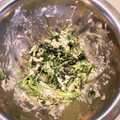 りる７７'s cooksnap of when they made 三つ葉のツナマヨ和え.
