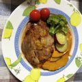 violets's cooksnap of when they made 豚肉の塩麹焼きマーマレードソース.