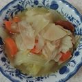 クック510UC9☆'s cooksnap of when they made 新じゃが新玉春キャベほっこりポトフスープ.