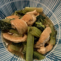 おかすんよ's cooksnap of when they made あと一品♪小松菜と油揚げの煮浸し.